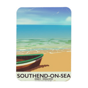 Southend-on-Sea, Essex Vintage travel poster Magnet