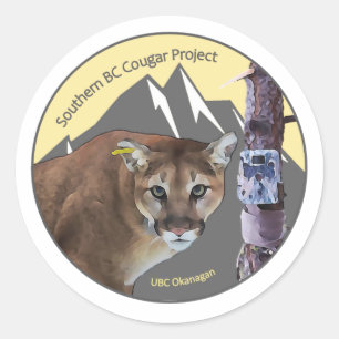 Southern BC Cougar stickers