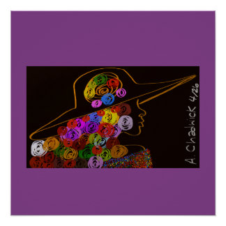 Southern Beauty Rose Poster