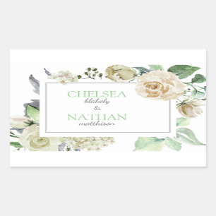 Southern Blooms Rectangular Sticker