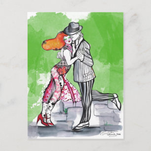 Southern Breezes Tango Postcard