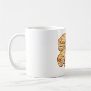 Southern Buttermilk Biscuits Food Illustration Coffee Mug