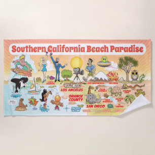 Southern California Beach Paradise Blanket