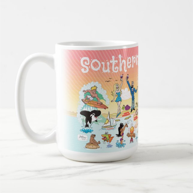 Southern California Coffee Mug (Left)