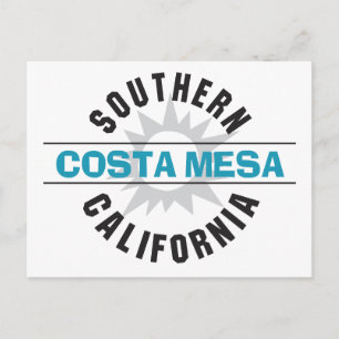 Southern California - Costa Mesa Postcard