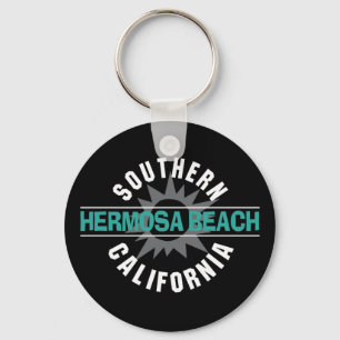 Southern California - Hermosa Beach Key Ring