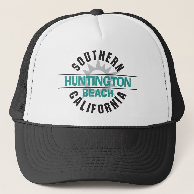 Southern California - Huntington Beach Trucker Hat (Front)
