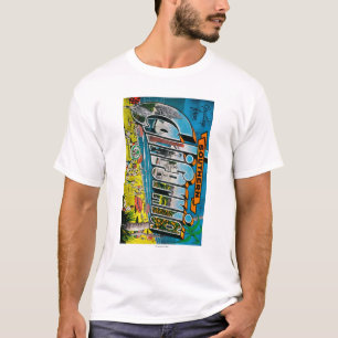 Southern California - Large Letter Scenes T-Shirt