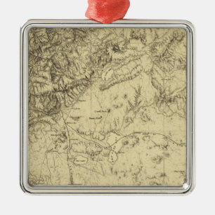 Southern California Metal Tree Decoration