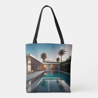 Southern California Mid Century Modern Tote Bag