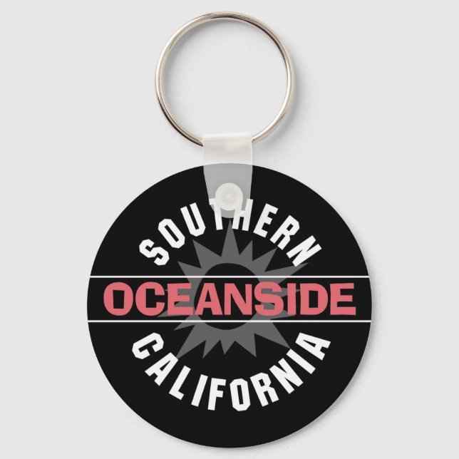 Southern California - Oceanside Key Ring (Front)