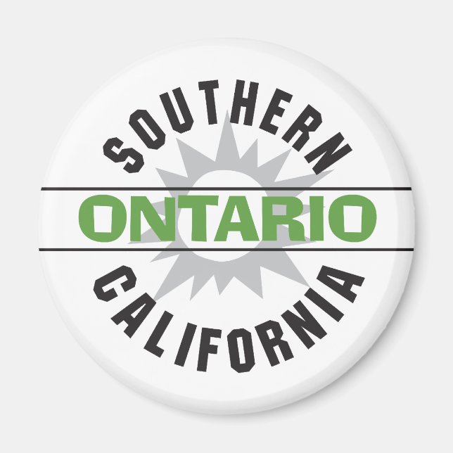 Southern California - Ontario Magnet (Front)