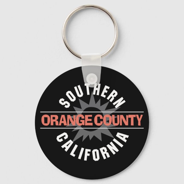 Southern California - Orange County Key Ring (Front)