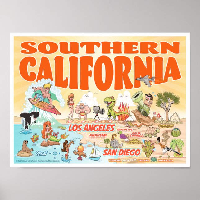 Southern California Poster (Front)