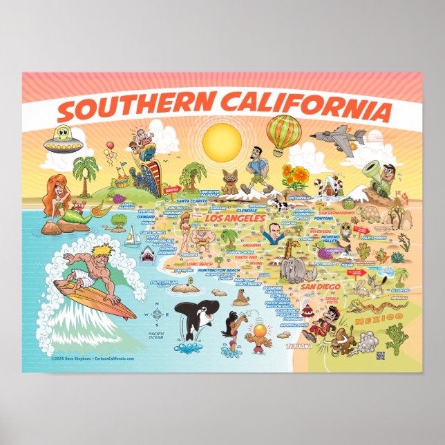 Southern California Poster (Front)