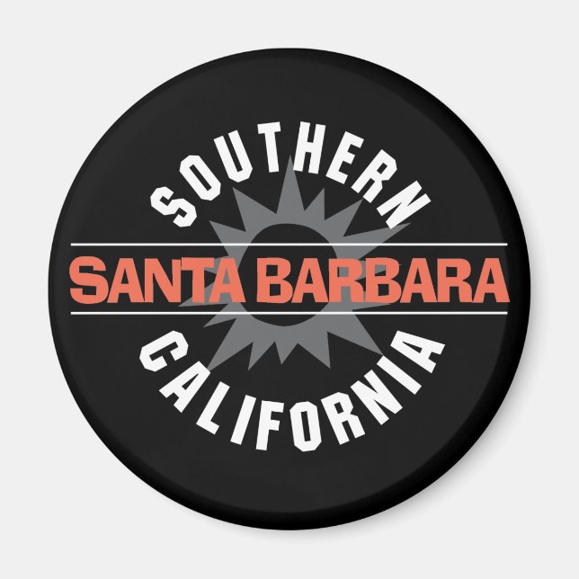 Southern California - Santa Barbara Magnet (Front)