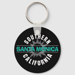Southern California - Santa Monica Key Ring