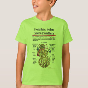 Southern California Seasonal Person Shirt