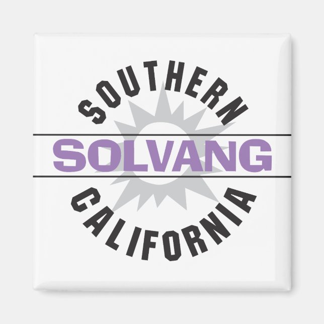 Southern California - Solvang Magnet (Front)