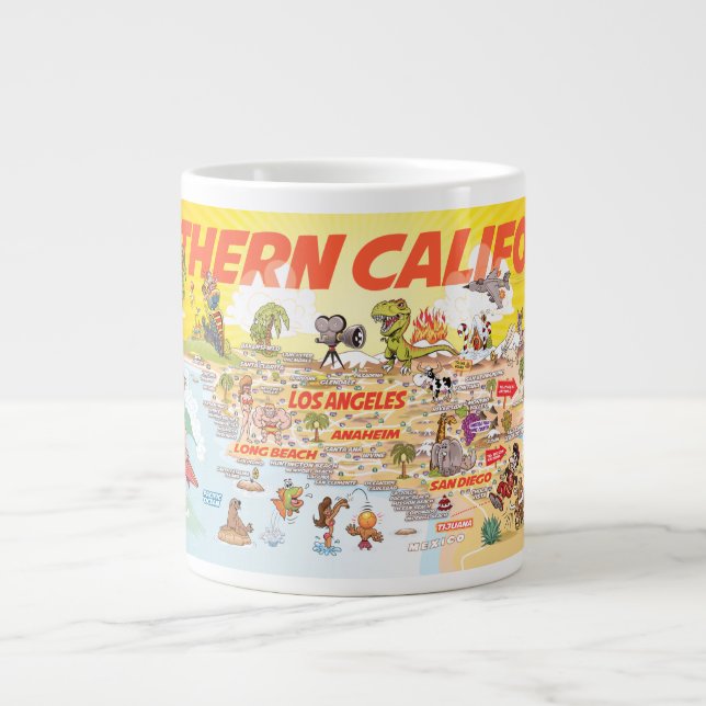 Southern California Souvenir Mug (Front)