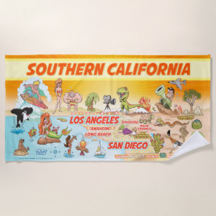 Southern California Sunset Beach Blanket