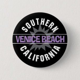Southern California - Venice Beach 6 Cm Round Badge
