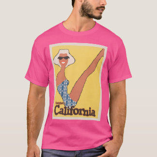 Southern California - Vintage Travel Print - Los A T-Shirt
