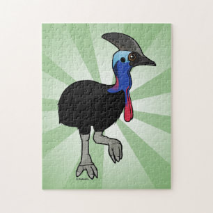 Southern Cassowary Jigsaw Puzzle