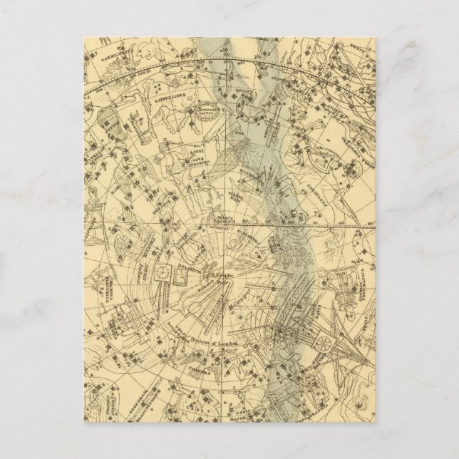 Southern Celestial Hemisphere Postcard (Front)