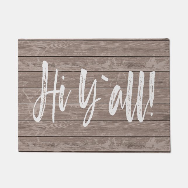 Southern Charm  Door Mat (Front)