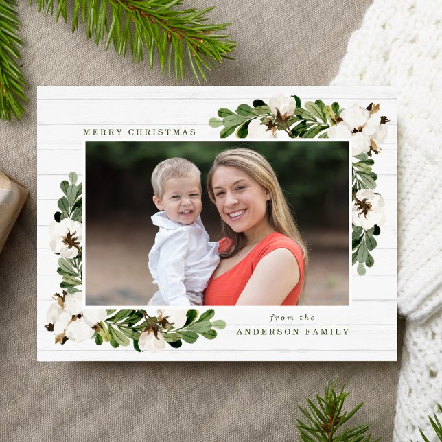 Southern Charm | Holiday Photo Postcard (Creator Uploaded)