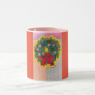 Southern Christmas Wreath Mug