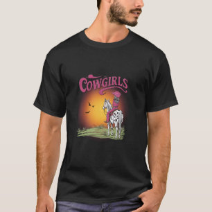 Southern Cowgirl Rodeo Sunset Country Western Cowg T-Shirt