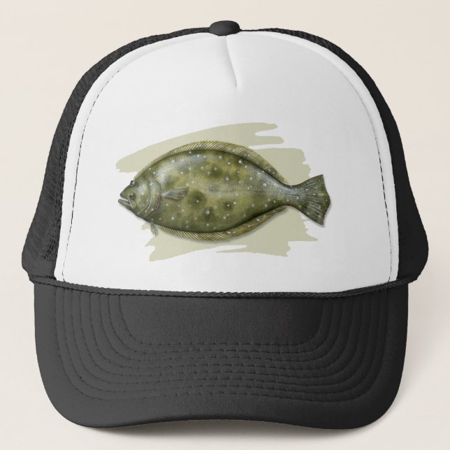 Southern Flounder Trucker Hat (Front)