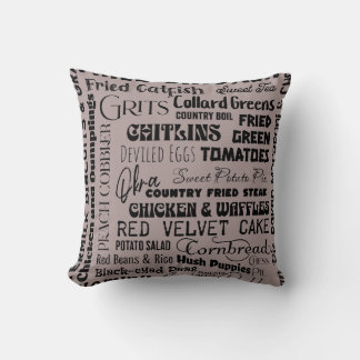 Southern Foods Cushion