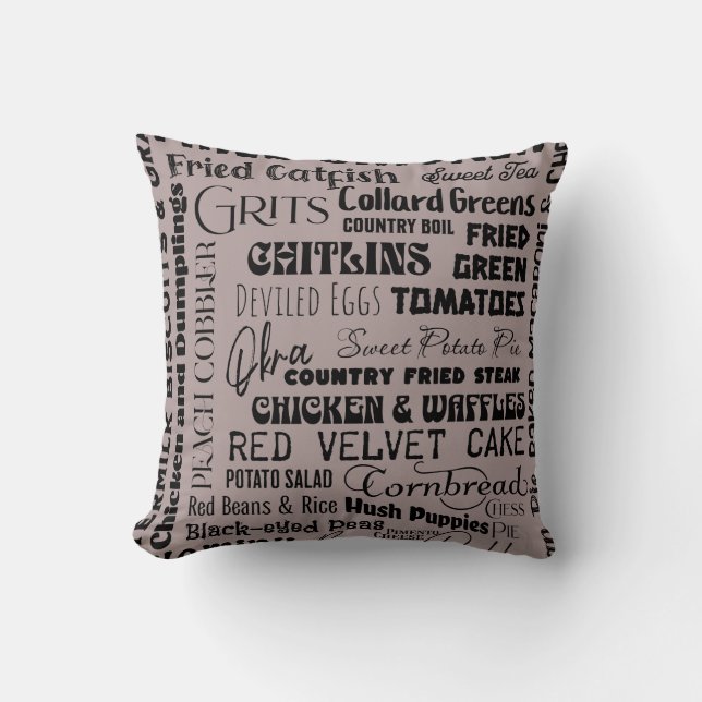 Southern Foods Cushion (Front)