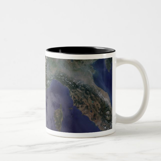 Southern France and Northern Italy Two-Tone Coffee Mug (Right)