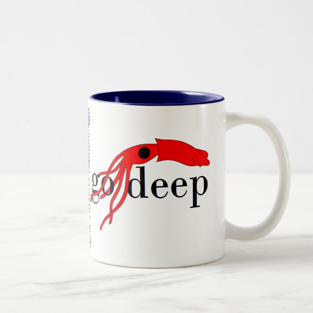 Southern Fried Science Go Deep Coffee Mug (Right)