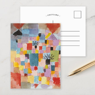 Southern Gardens | Paul Klee Postcard