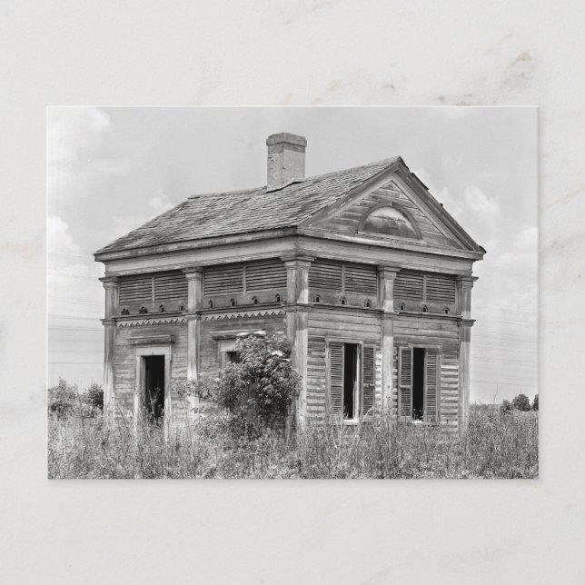 Southern Gothic Ruins, 1938 Postcard (Front)