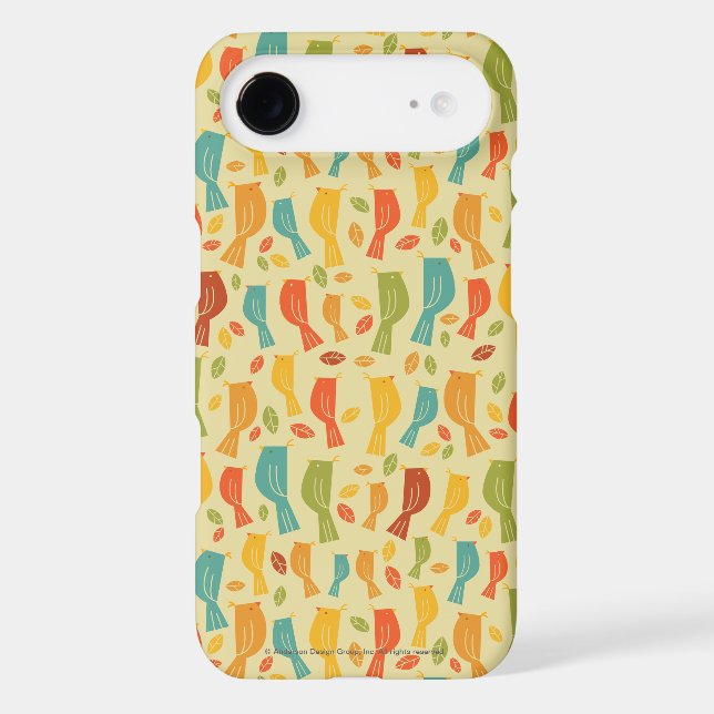 Southern Grammar Chart Bird Pattern Case-Mate iPhone Case (Back)