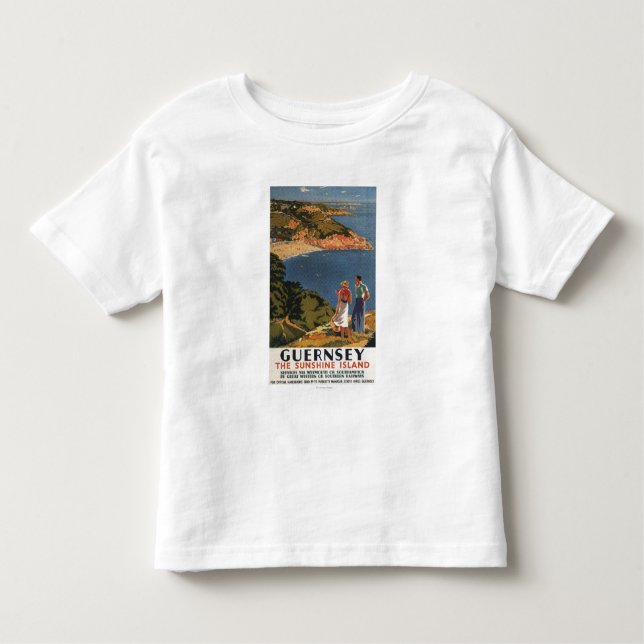 Southern/Great Western Rail Couple on Cliff Toddler T-Shirt (Front)