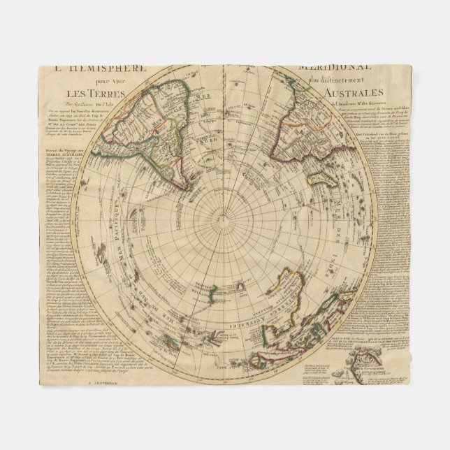 Southern Hemisphere 4 Fleece Blanket (Front (Horizontal))