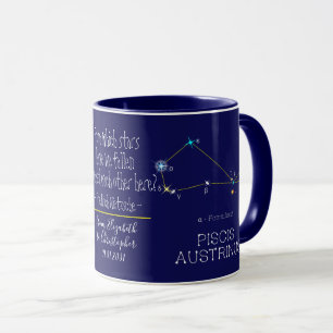 Southern Hemisphere Constellation Piscis Austrinus Mug