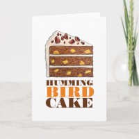 Southern Hummingbird Layer Cake Slice Dessert