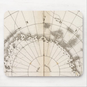 Southern Ice Chart Mouse Pad