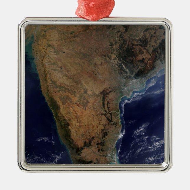 Southern India 2 Metal Tree Decoration (Front)