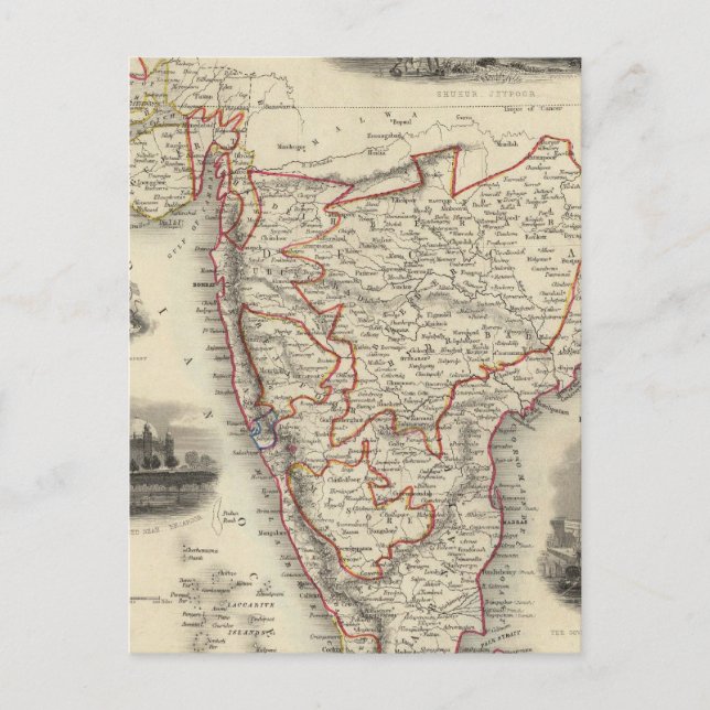 Southern India Postcard (Front)