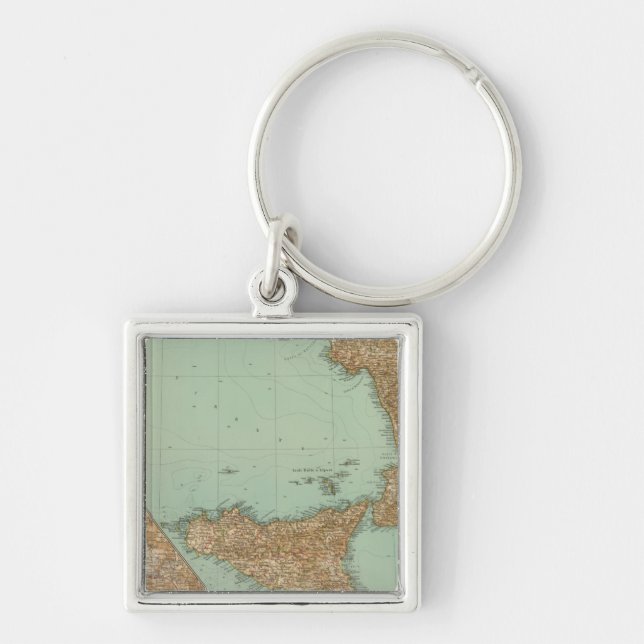 Southern Italy 2729 Key Ring (Front)