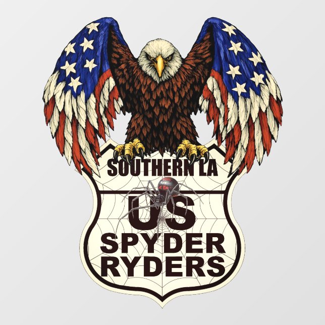 Southern LA Chapter - Decal Eagle Logo (Sheet)
